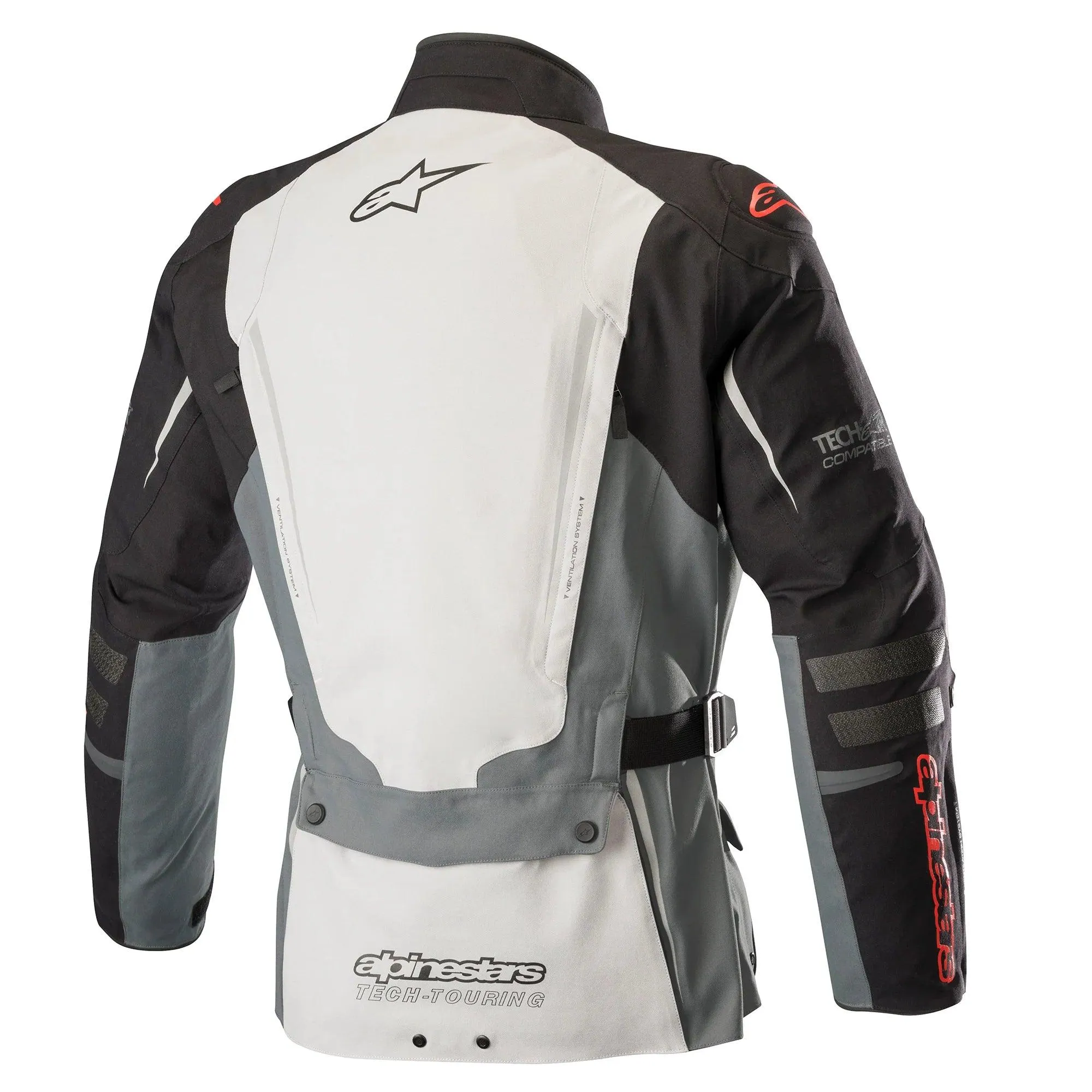 Alpinestars Yaguara Drystar Jacket Tech-Air Compatible - Black/Dark Gray/Mid Gray