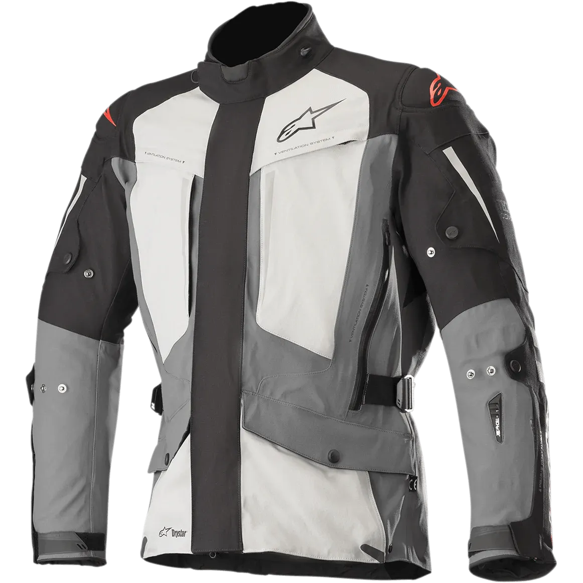 Alpinestars Yaguara Drystar Jacket Tech-Air Compatible - Black/Dark Gray/Mid Gray