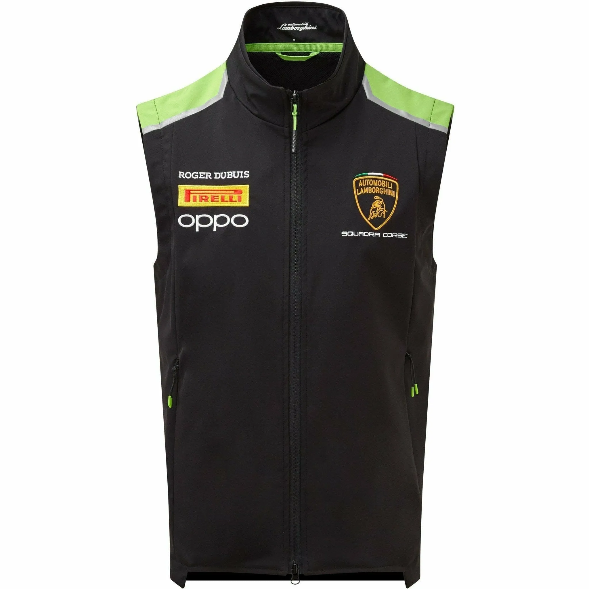 Automobili Lamborghini Squadra Corse Men's Team Padded Vest Black