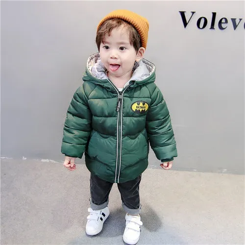 Baby boy baby padded jacket western style