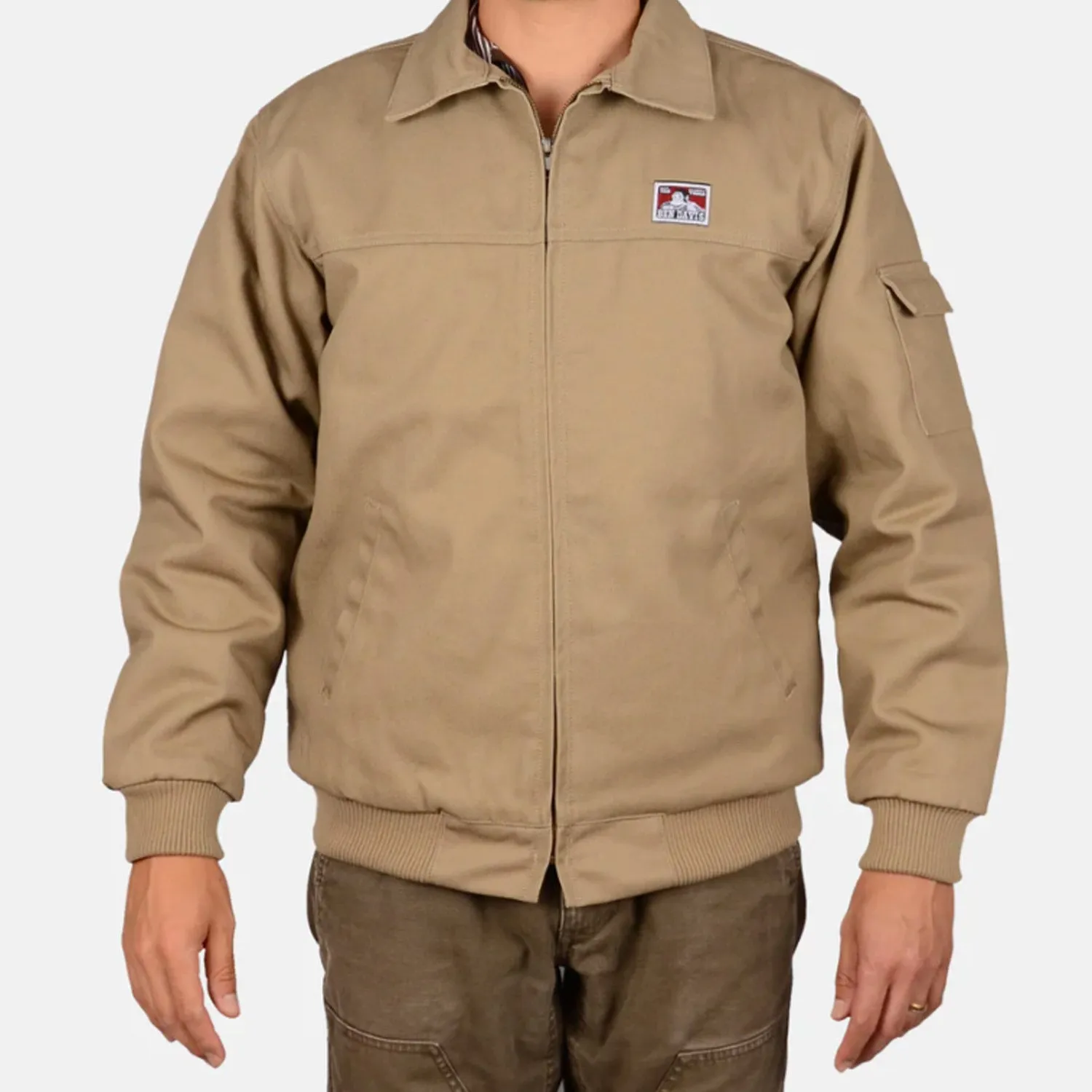 Ben Davis Men's Plenty Tough® Lined Mechanics Jacket_Khaki