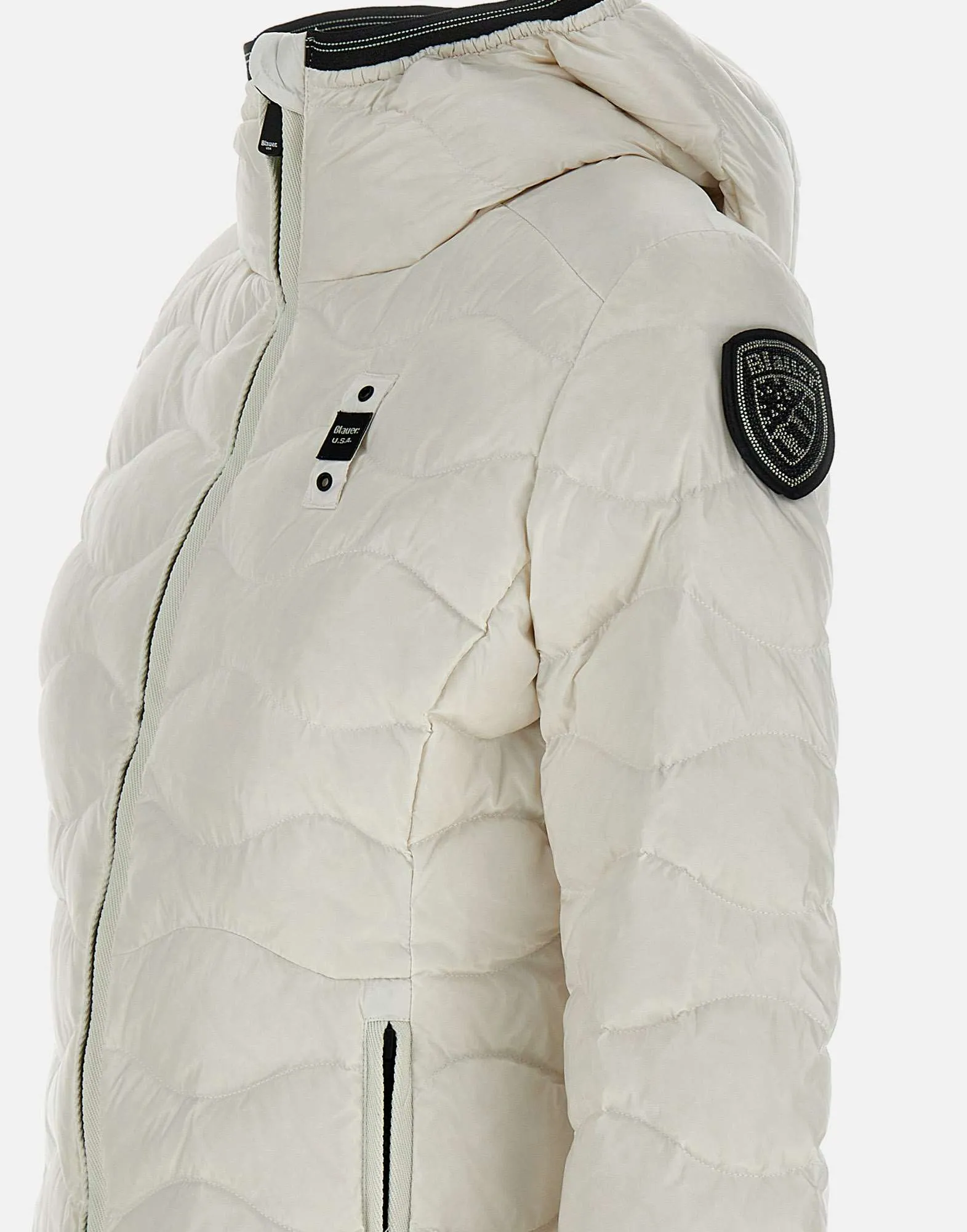 Camelia Ivory White Down Jacket