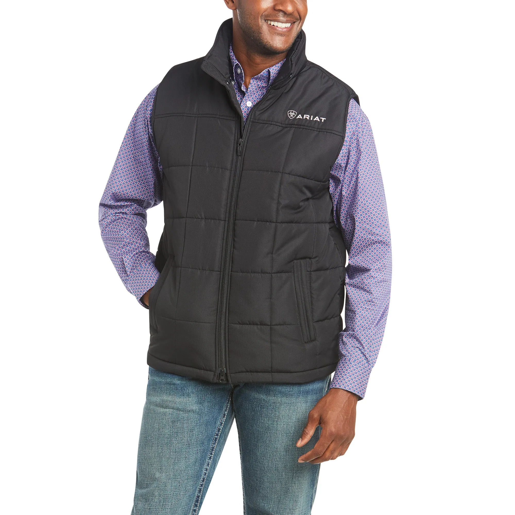 Crius Insulated Black Vest