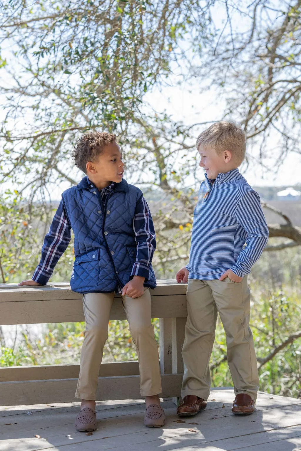 Derby Field Quilted Vest - Royal Blue - Saltwater Boys Company