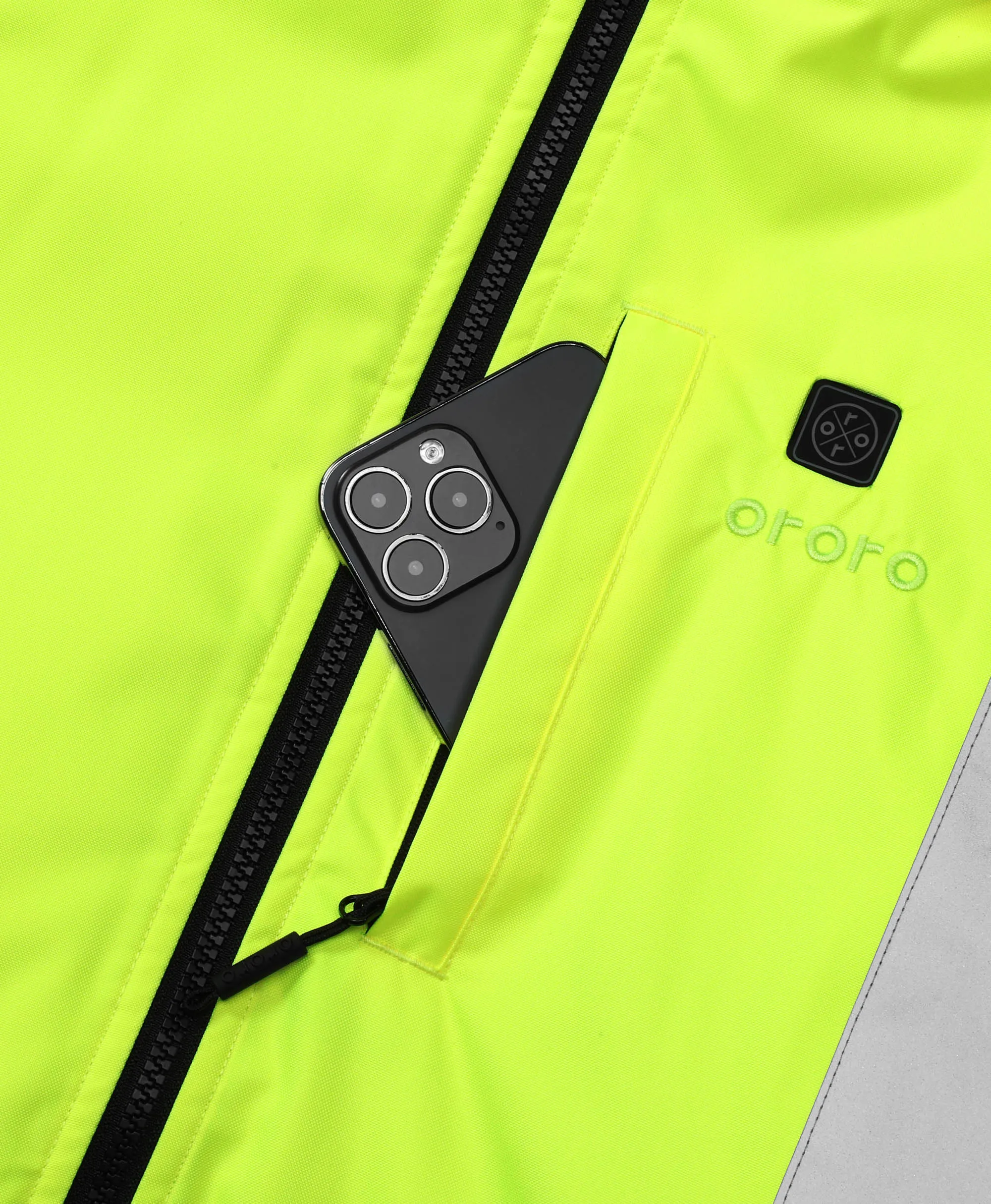 Flagstaff Men's Heated High-Visibility Jacket