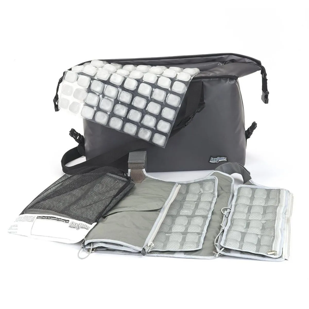 FlexiFreeze Professional Series Ice Vest Cooling Kit - Charcoal