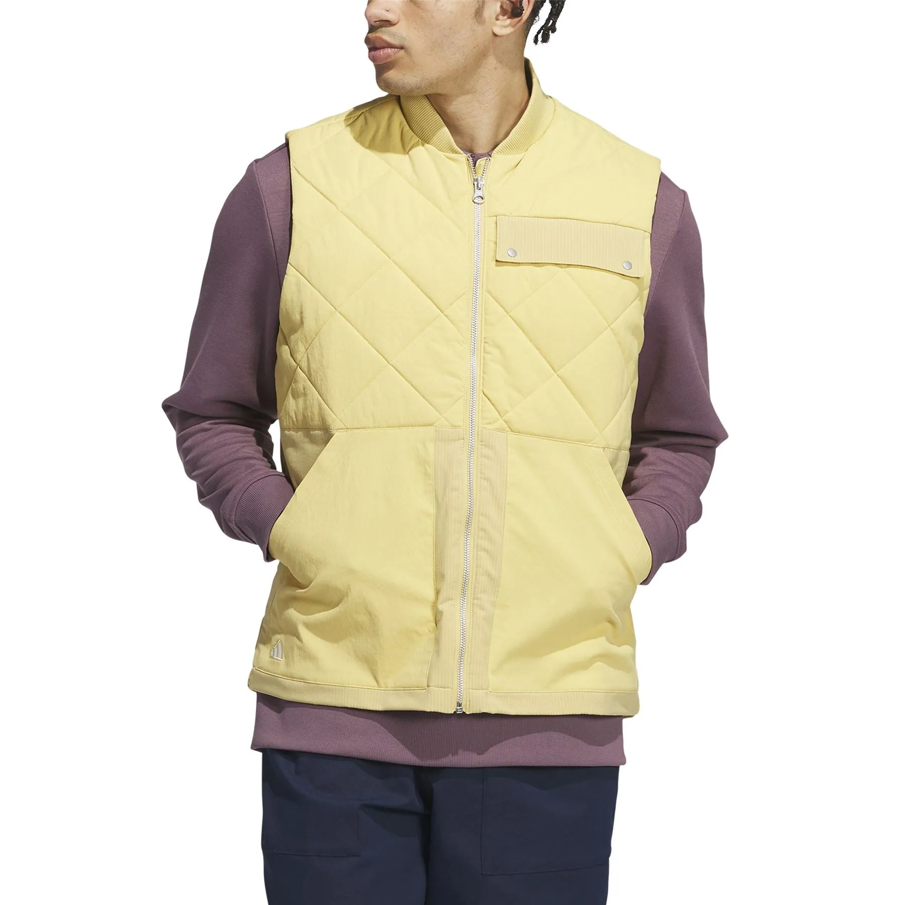 Go-To Quilted DWR Vest Oat - AW24