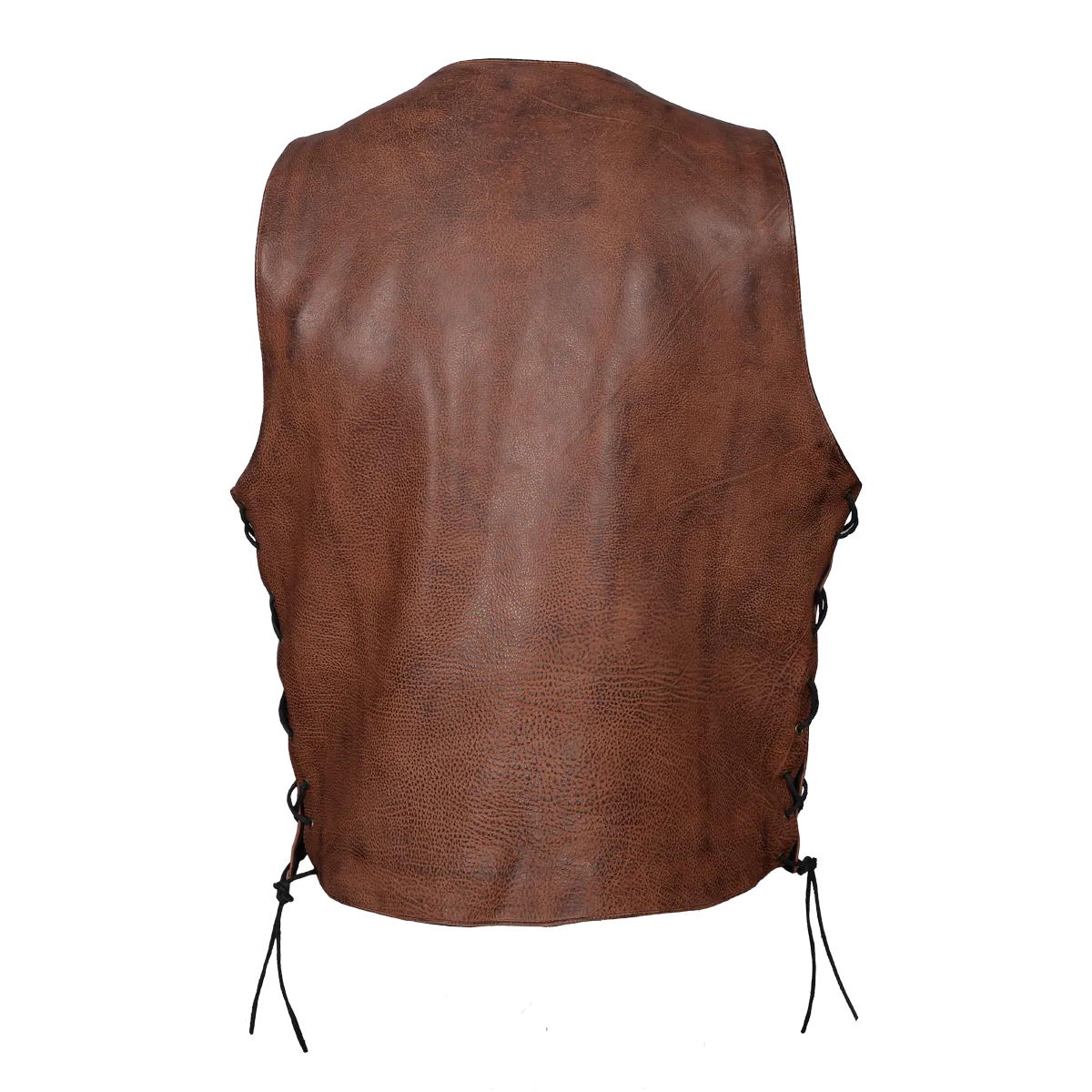 HMM915VB Men's Vintage Brown 10 Pocket Vest