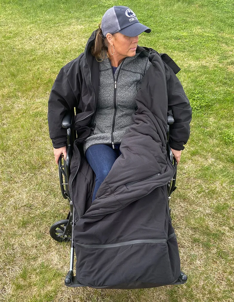 IWOM Weatherflex Insulated Adaptive Wheelchair Jacket