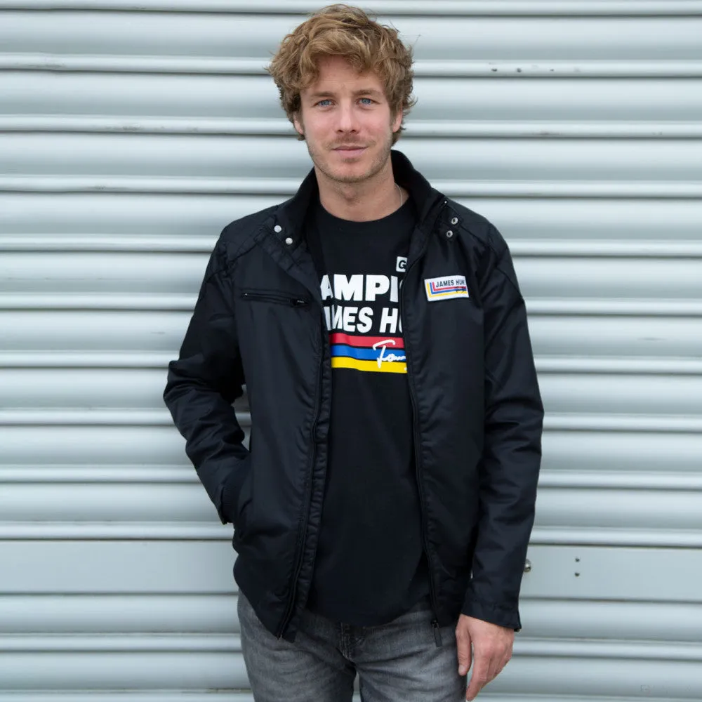 James Hunt Jacket, Silverstone, Black, 2020