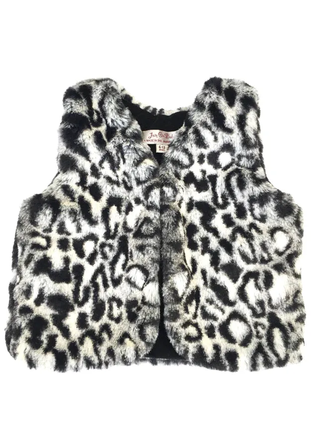 Leopard Reversible Cuddle Vest