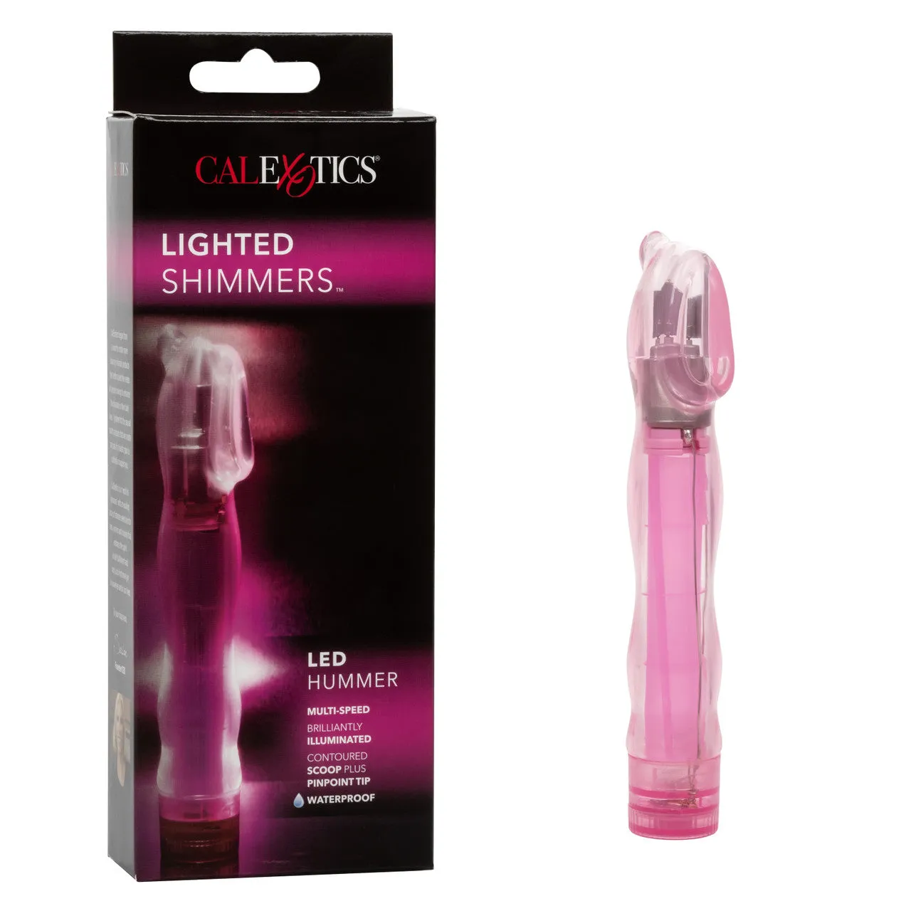 Lighted Shimmers LED Hummer - Pink