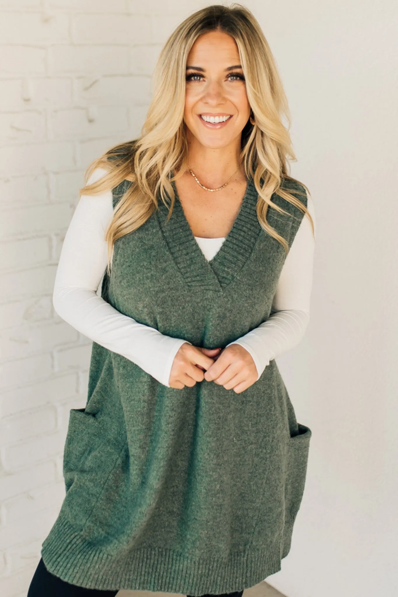 Lucy Long Sweater Vest