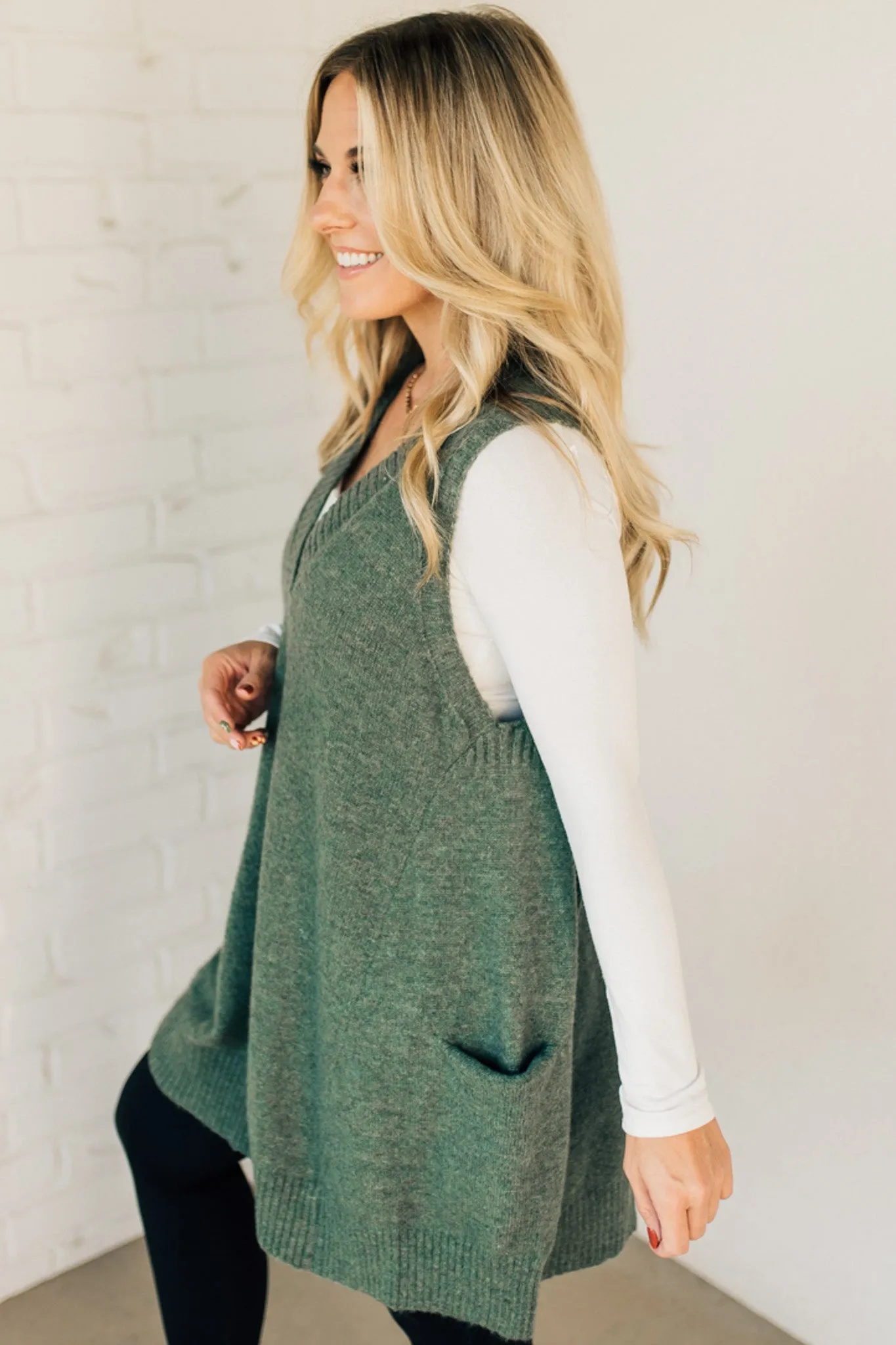 Lucy Long Sweater Vest