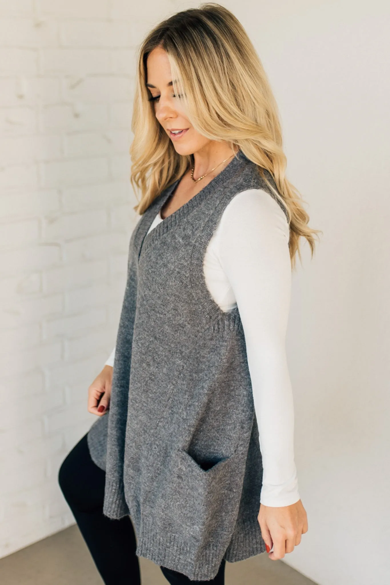 Lucy Long Sweater Vest