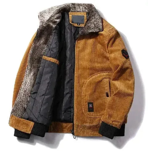 Men's Cozy Plush Thick Cotton Winter Jacket