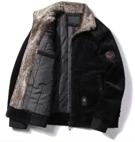 Men's Cozy Plush Thick Cotton Winter Jacket