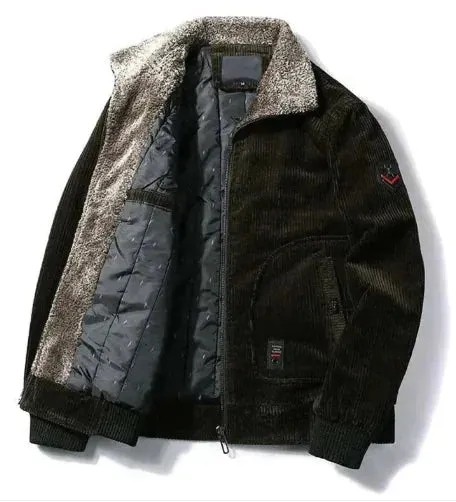 Men's Cozy Plush Thick Cotton Winter Jacket