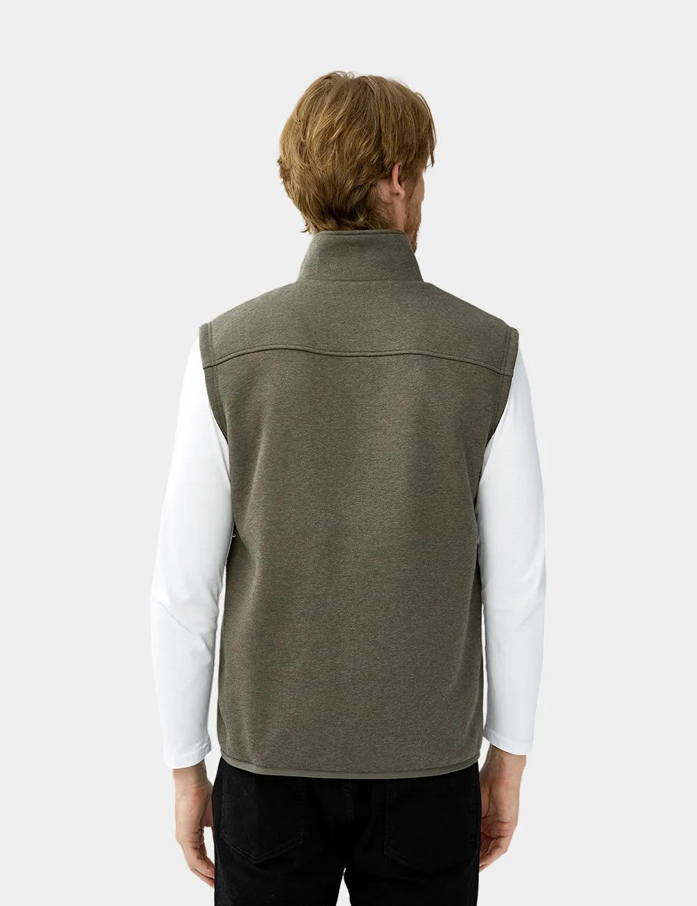 Men's Heated Fleece Vest - New Colours