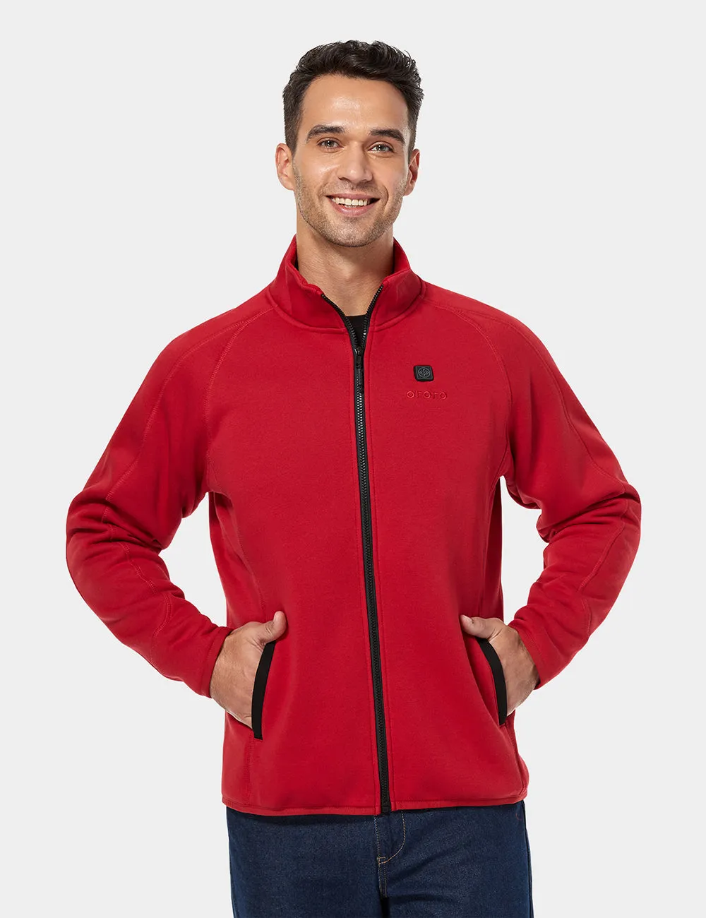 Men's Heated Full-Zip Fleece Jacket -All Colours