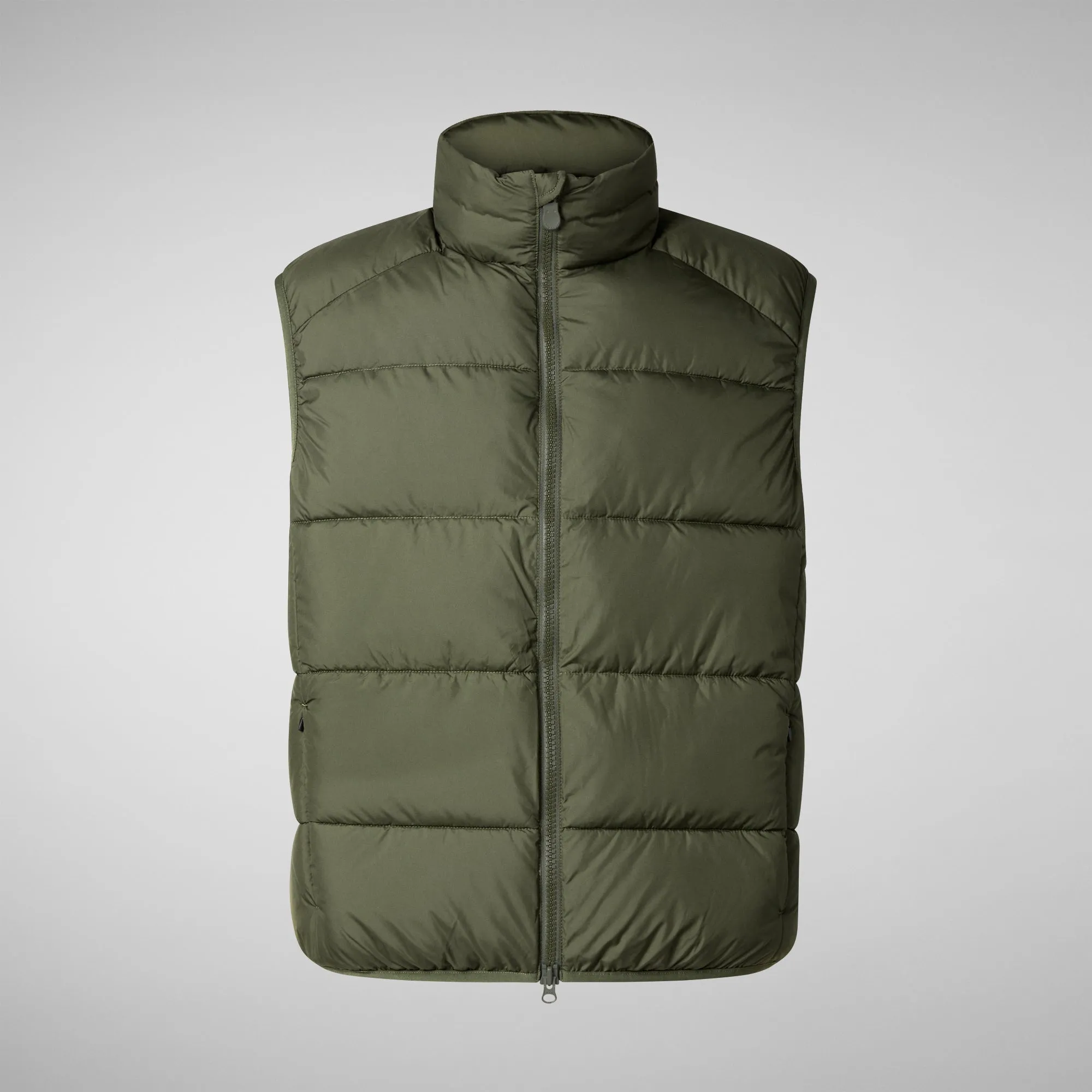 Men's  vest Arlen in DUSTY OLIVE