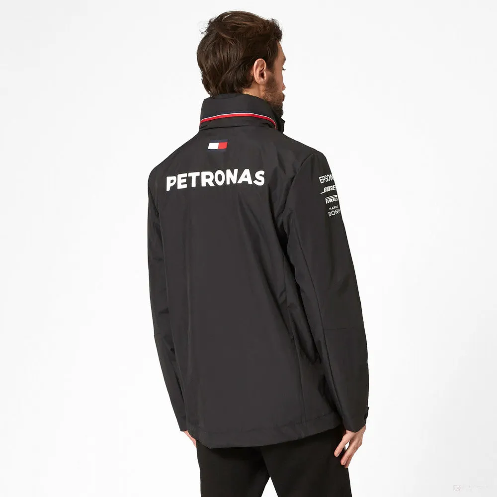 Mercedes Rainjacket, Team, Black, 2020