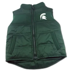 Michigan State Toddler Puffy Vest