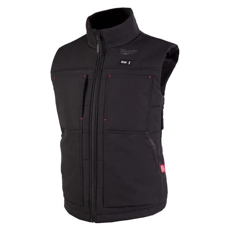 Milwaukee M12 Axis L Sleeveless Women's Full-Zip Heated Vest Black