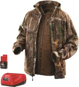 Milwaukee M12 Heated Realtree Xtra 3-In-1 Jacket Kit Medium