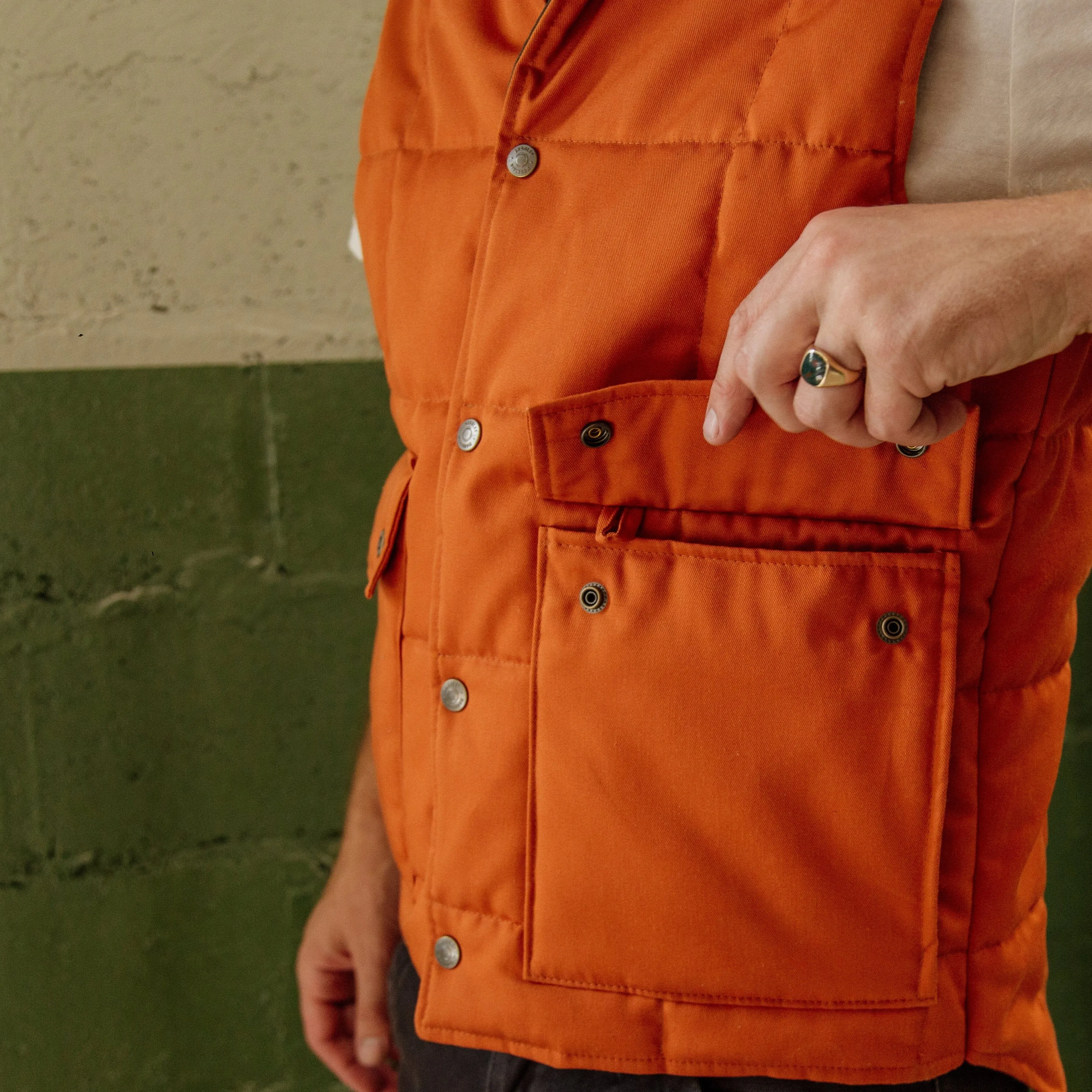 Navigator Vest - Campfire Orange