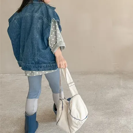 Oversized Denim Vest