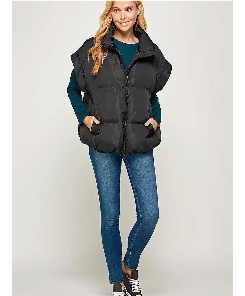 Oversized Puffer Vest