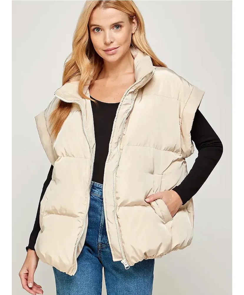 Oversized Puffer Vest