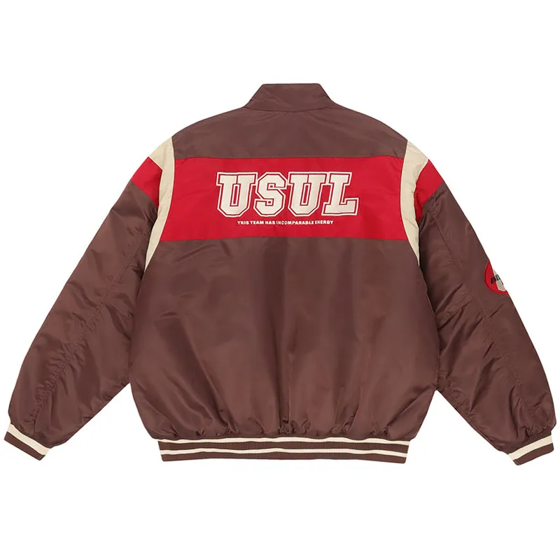 PopFlying Thicken Bomber Jacket Embroidery 07