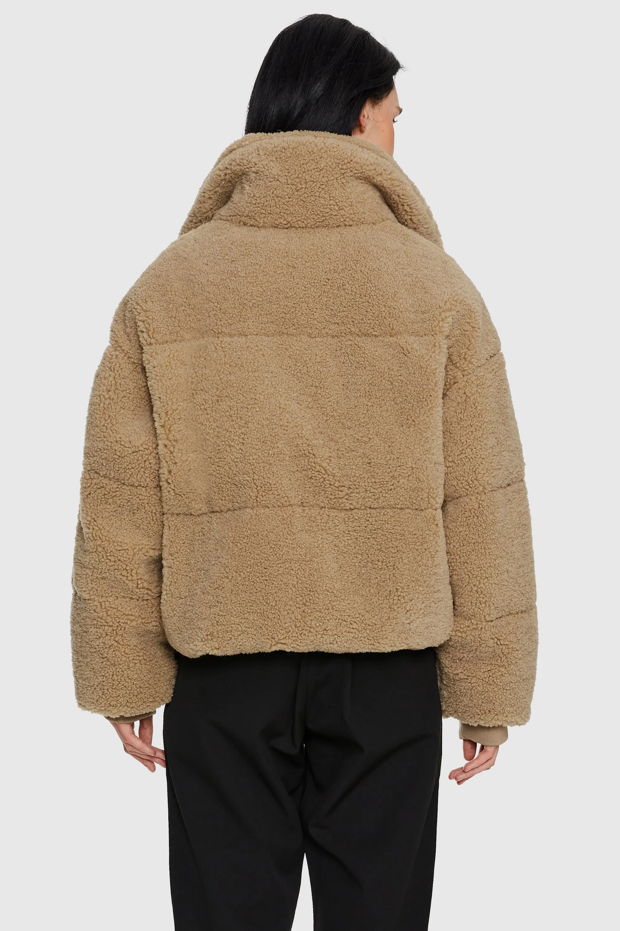 Puff-O Earthugger Fleece Cropped Jacket