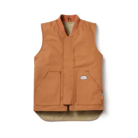 Rasco FR Work Vest Brown Duck