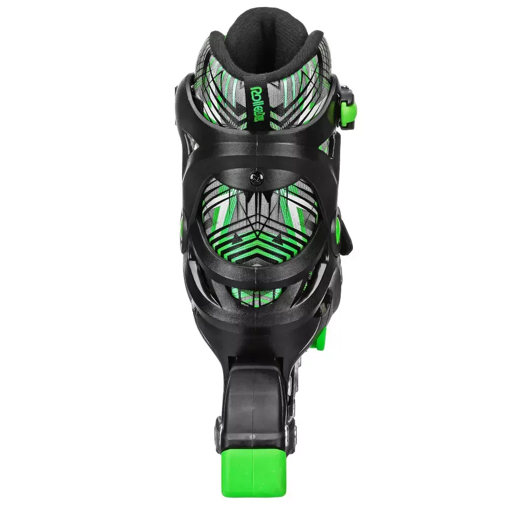 Roller Derby Stryde Inline Skates Black/Green 2-5