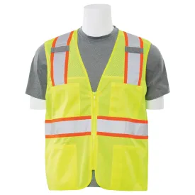 S149 Class 2 Zipper Safety Vest 1PC