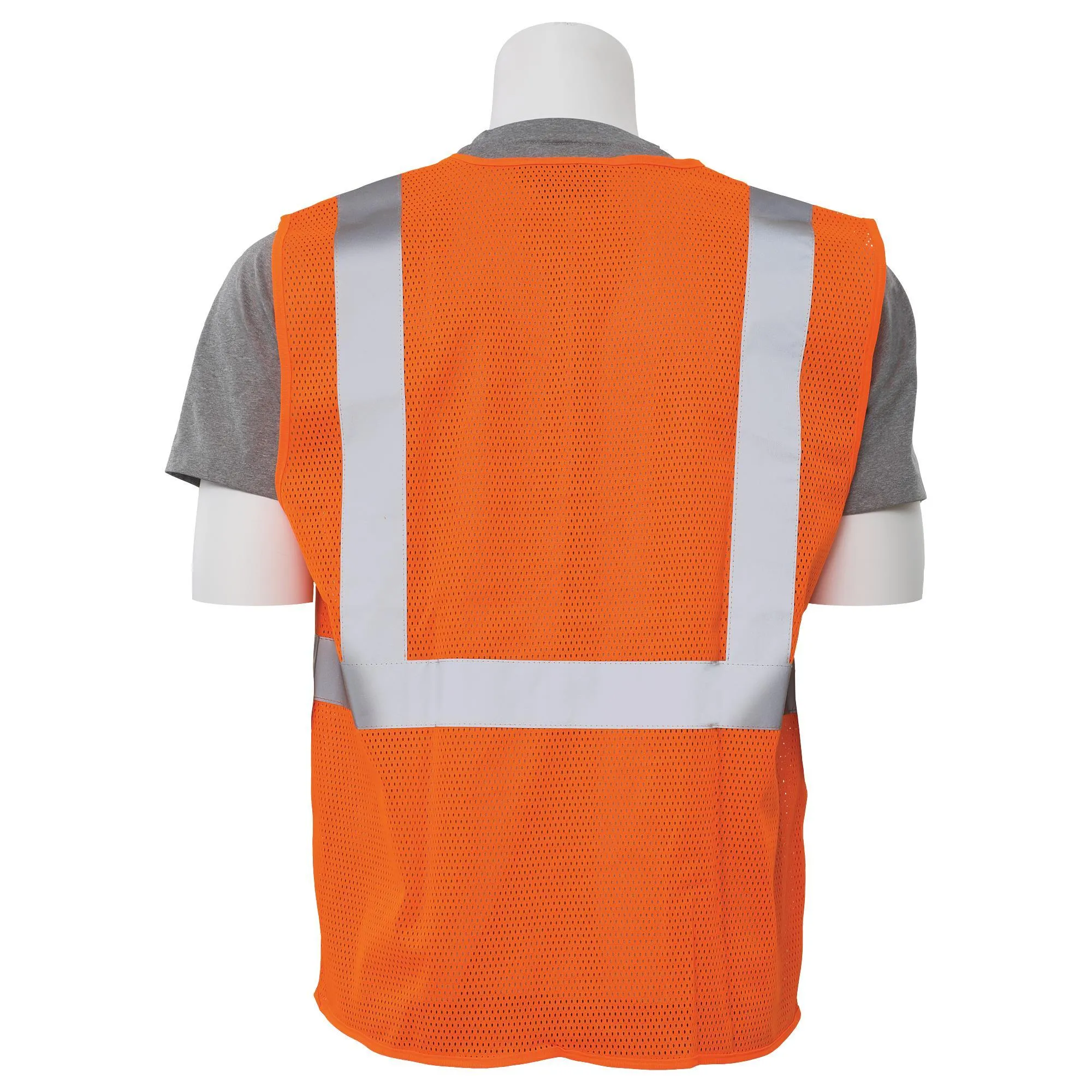 S362P Class 2 Economy Mesh Safety Vest with Pockets 1pc