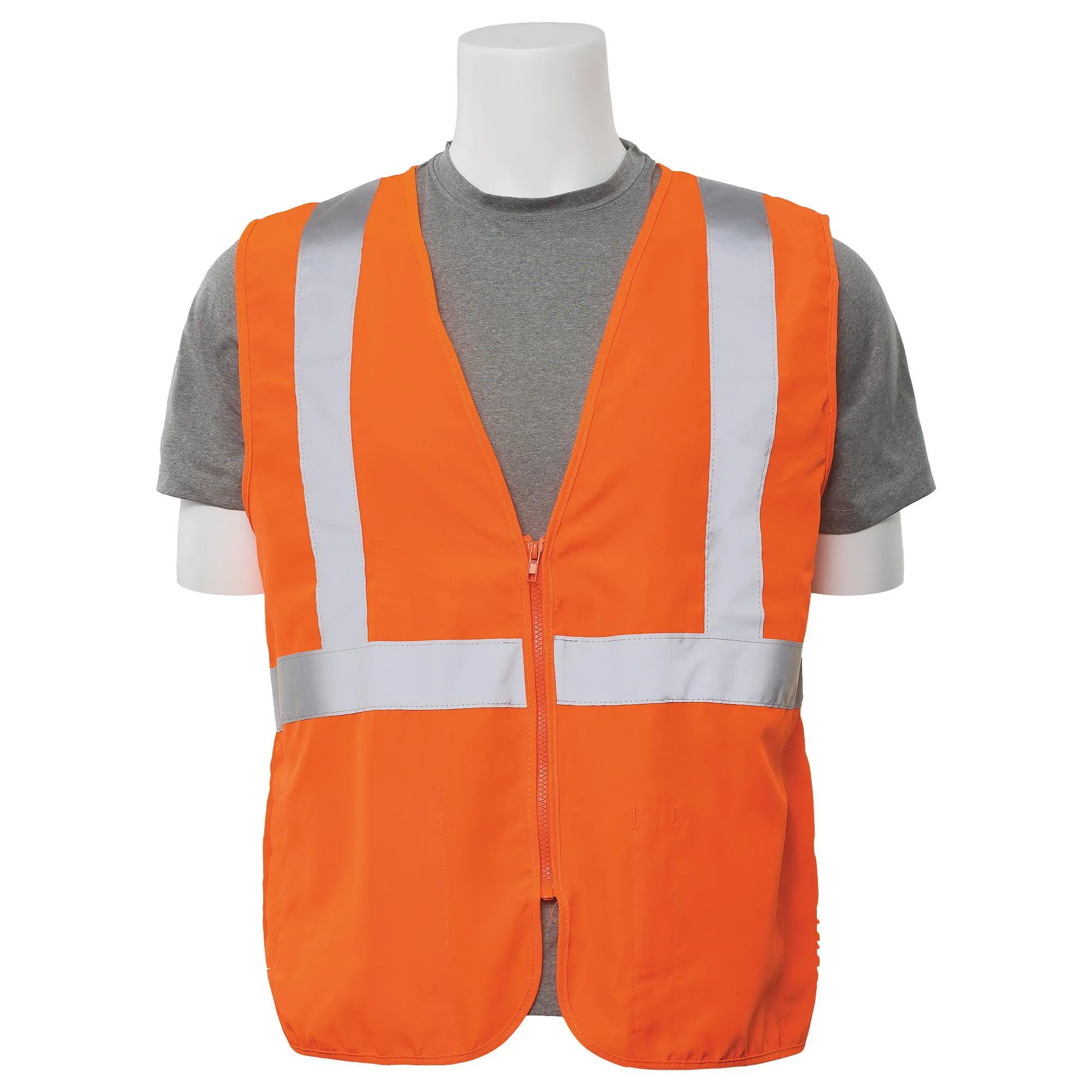 S388Z Class 2 Oxford Economy Zipper Safety Vest 1pc