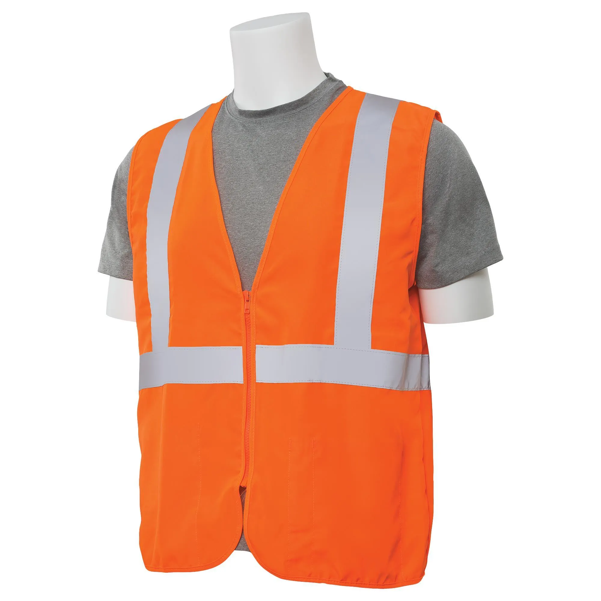 S388Z Class 2 Oxford Economy Zipper Safety Vest 1pc