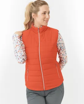 SIZE XL - PURE GOLF Kimora Vest 412 Ember Orange