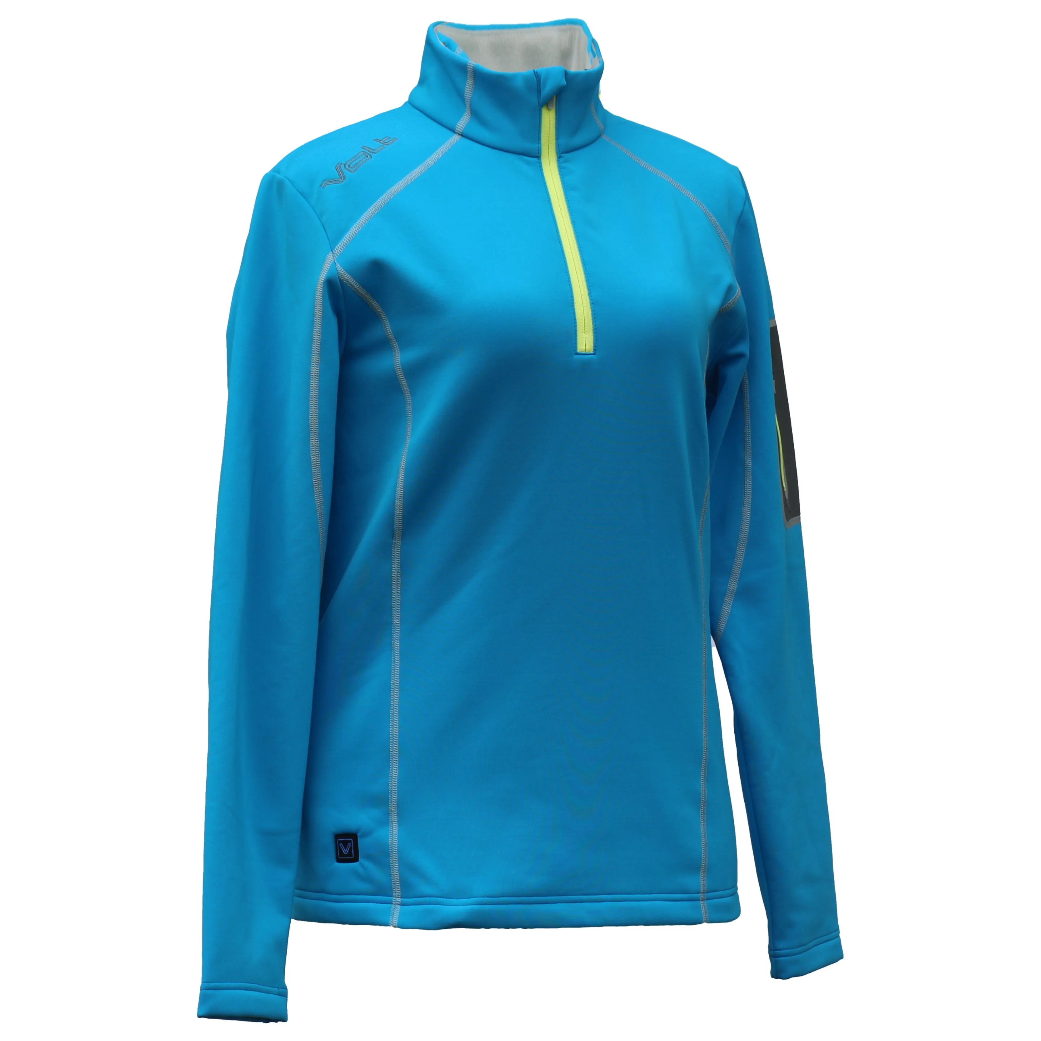 THZ Women 5V Heated Thermal Half-Zip Pullover