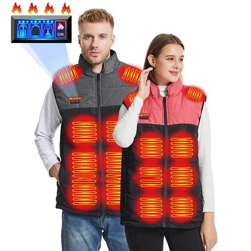 Trendy USB Heating Vest with 21 Zones for Winter