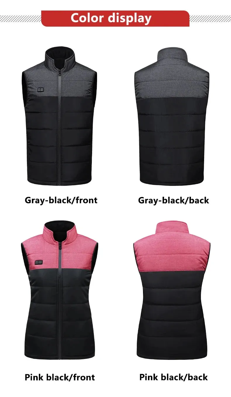 Trendy USB Heating Vest with 21 Zones for Winter