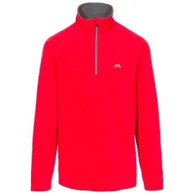 Trespass M  Red Blackford 1/2 Zip Men's Microfleece