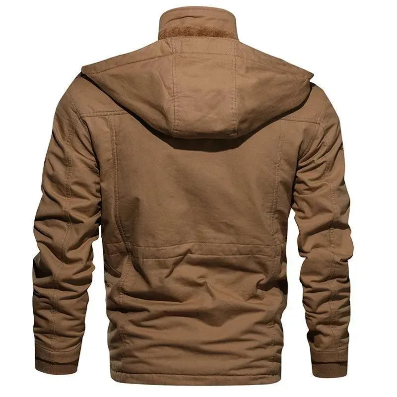 Winter Fleece Hooded Jacket