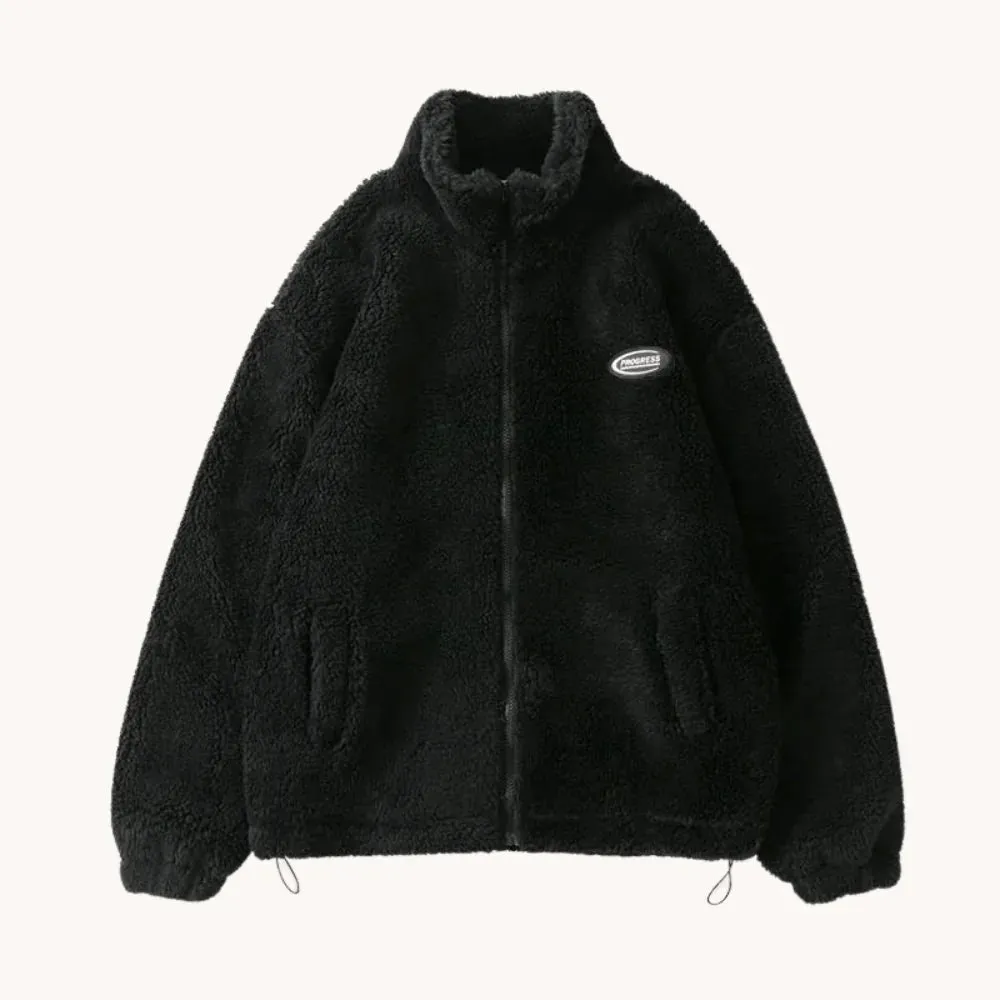 Winter Fleece Zip-Up Jacket