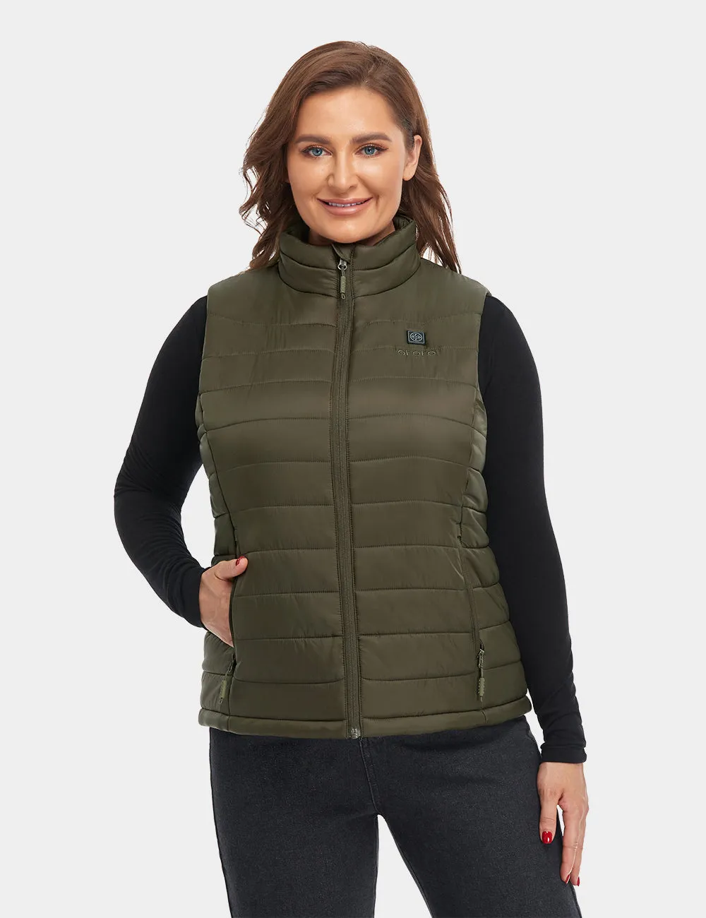 Women's Classic Heated Vest - Green