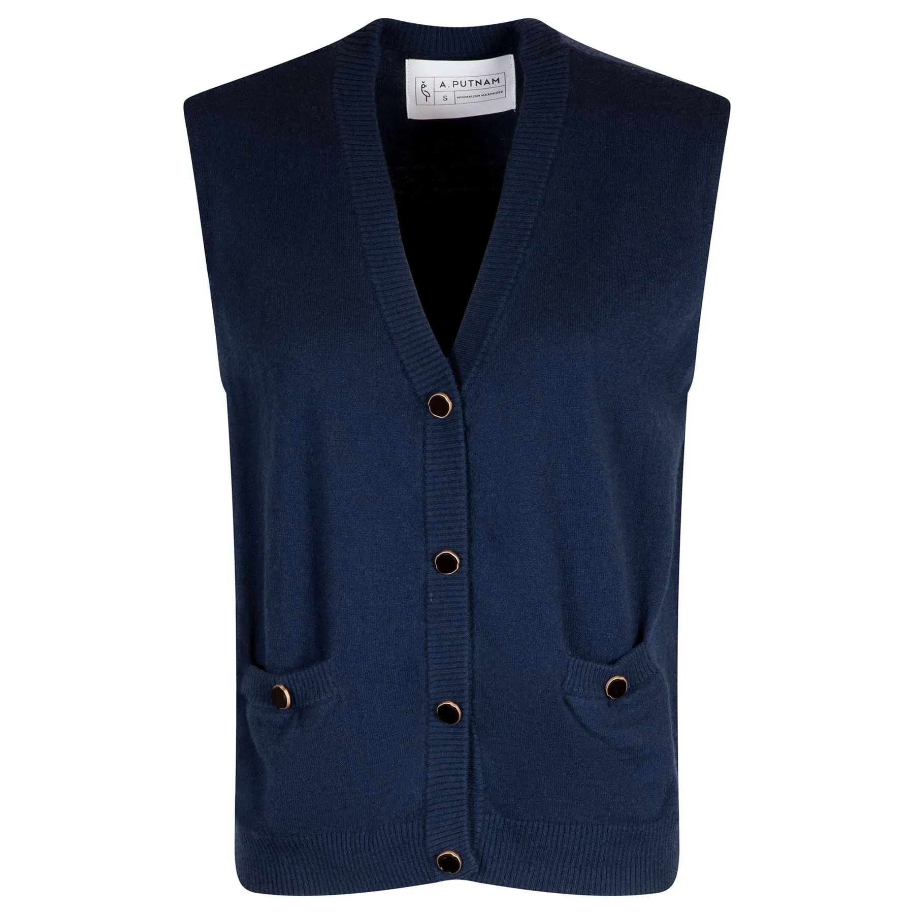 Womens Enza Vest Dress Blues - AW24